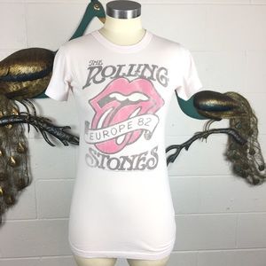 Rolling Stones Rock T Shirt Junk Food